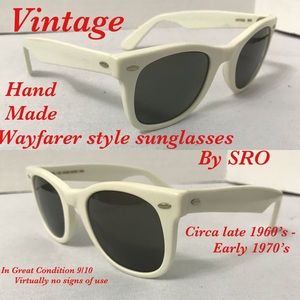 Vintage SRO wayfarer style sunglasses